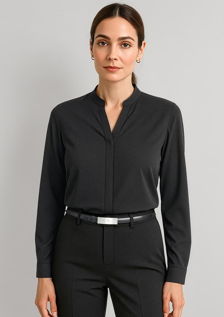 Juliette Womens Long Sleeve Blouse