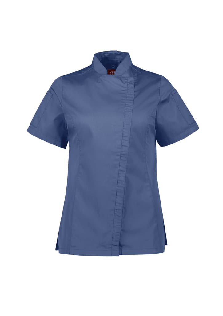 Alfresco Womens Short Sleeve Chef Jacket