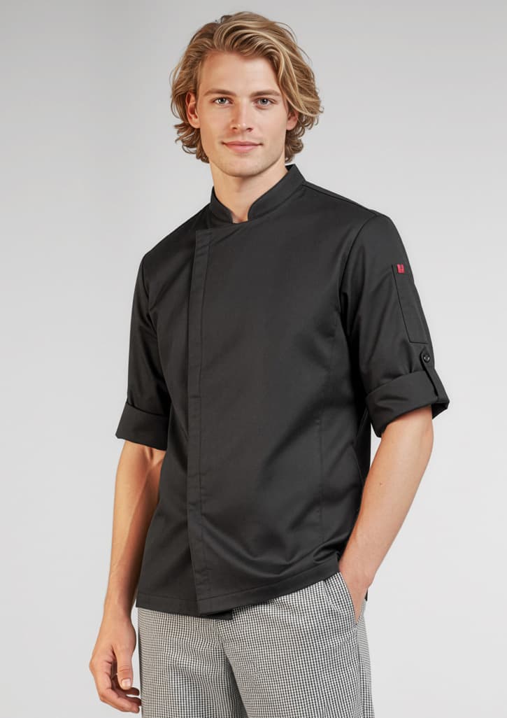 Alfresco Mens Long Sleeve Chef Jacket