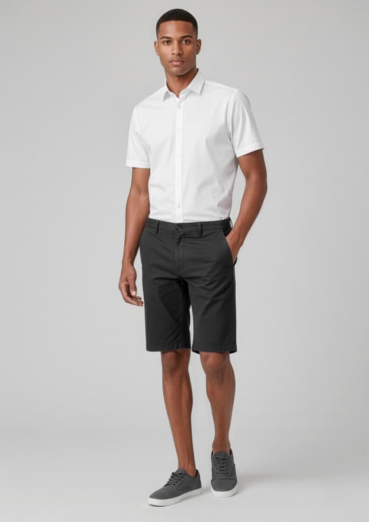 Comfort Waist Mens Cargo Short