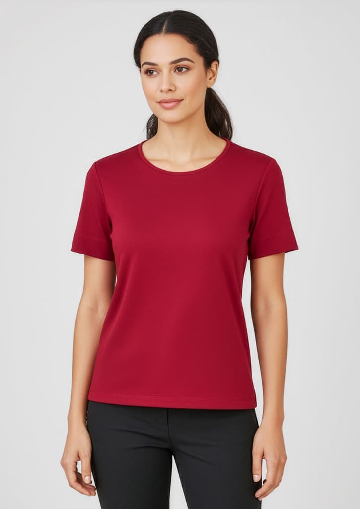 Marley Womens Short Sleeve Jersey Top
