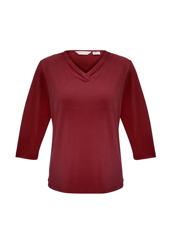 Lana Womens 3/4 Sleeve Top