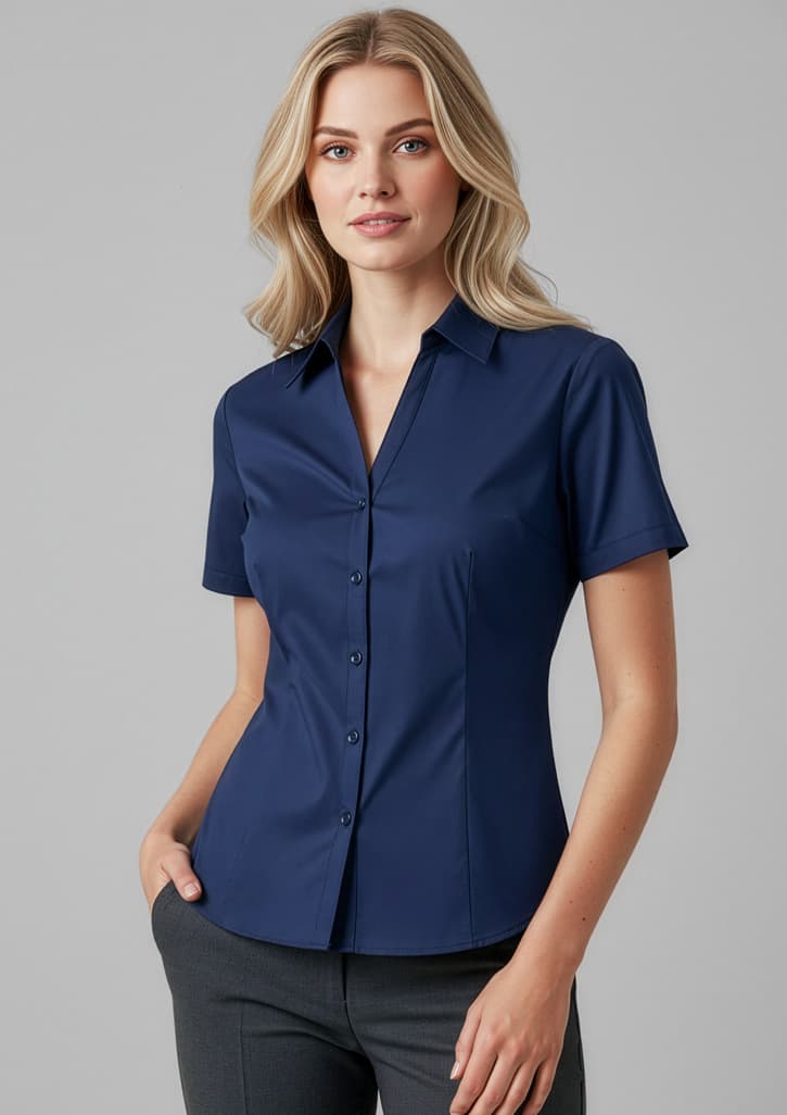 Metro Womens Short Sleeve Shirt