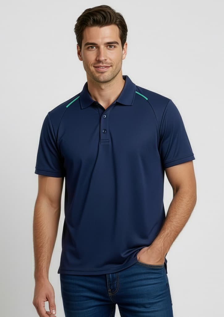 Academy Mens Short Sleeve Polo