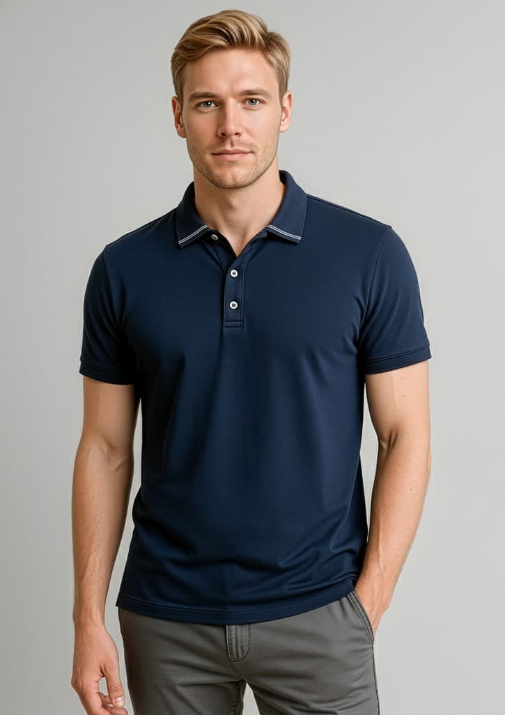 Aston Mens Short Sleeve Polo