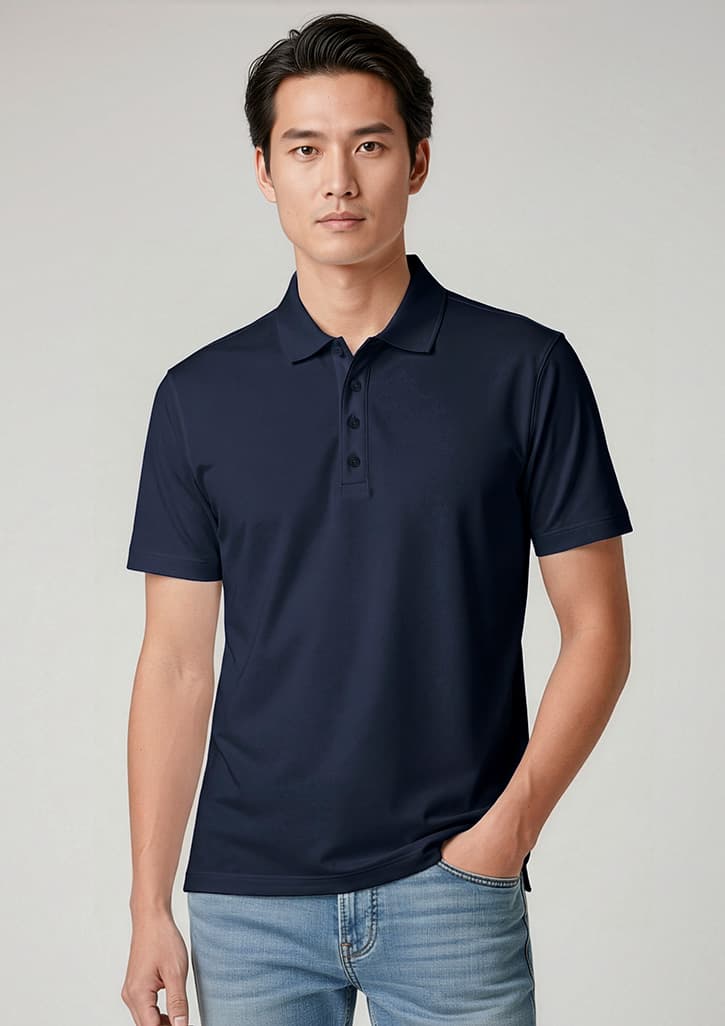 Action Mens Short Sleeve Polo