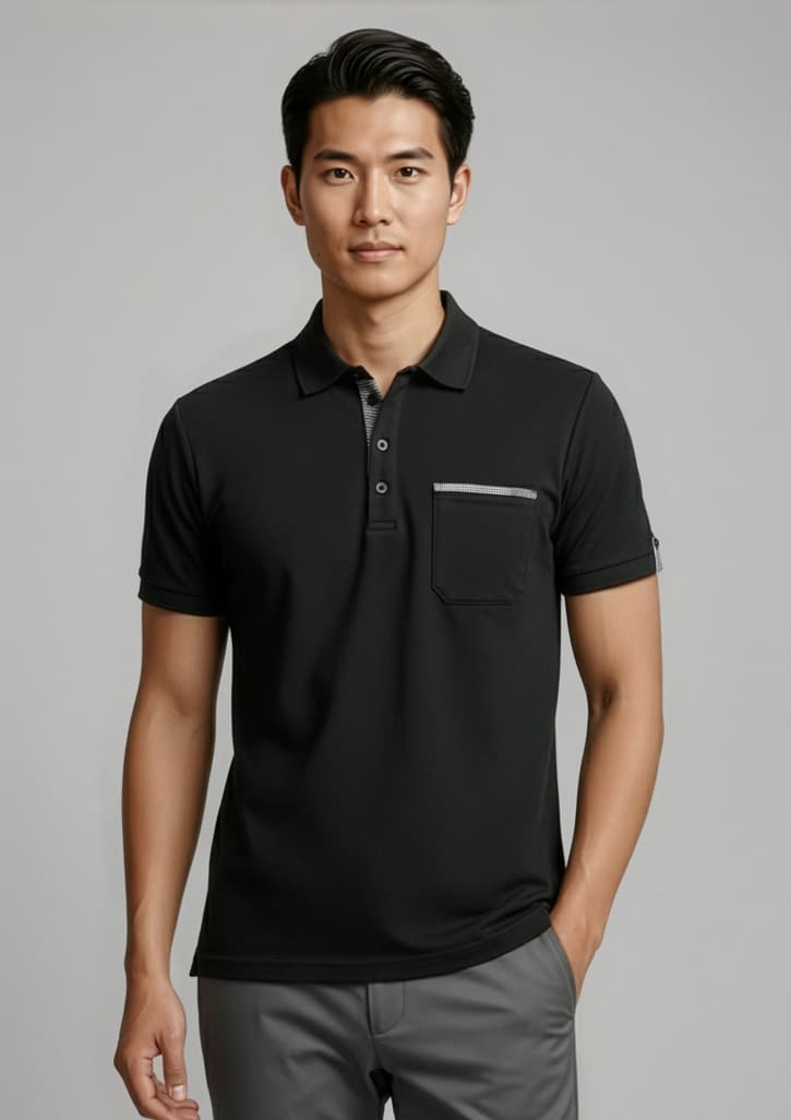 Edge Mens Short Sleeve Polo