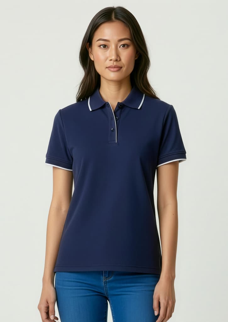 Elite Womens Short Sleeve Polo