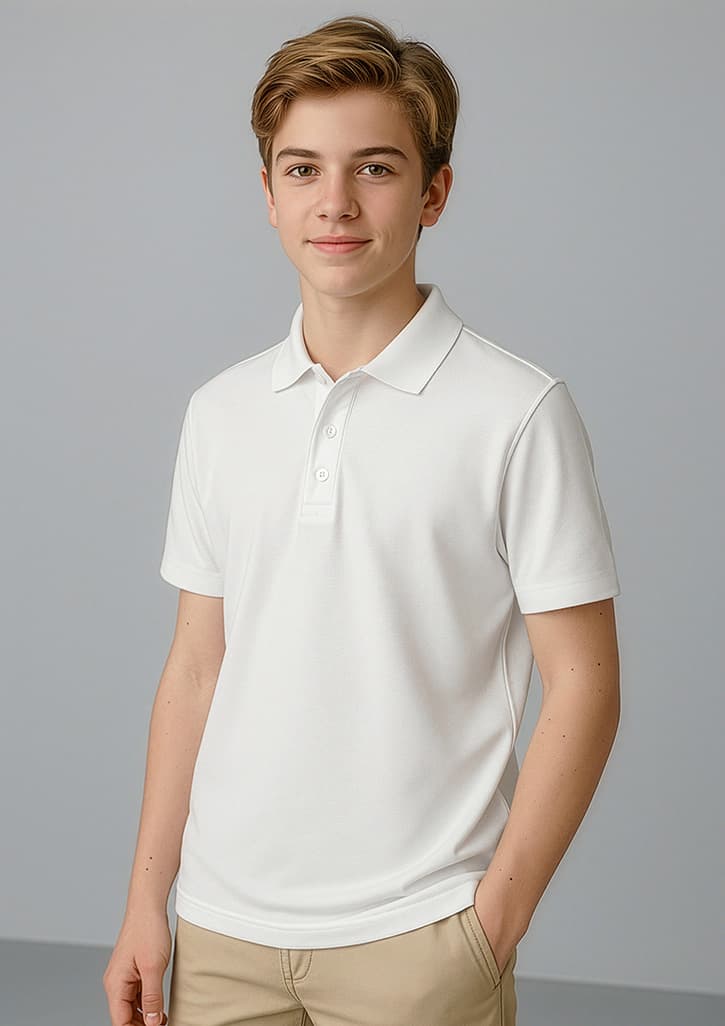 Crew Kids Short Sleeve Polo