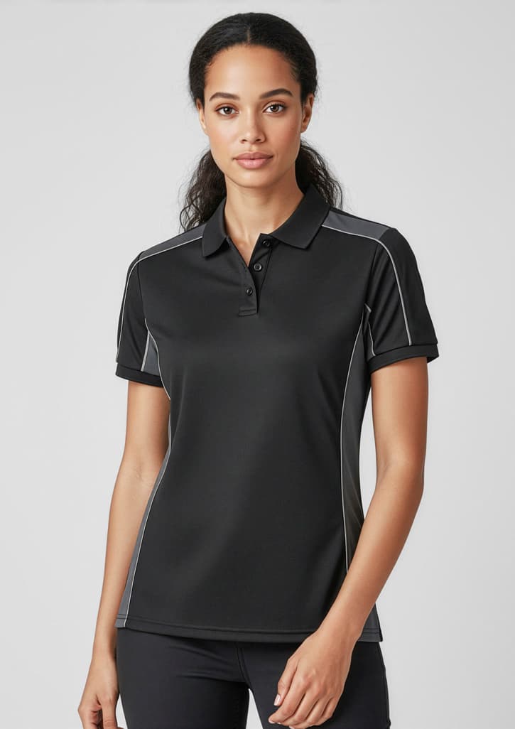 Grid Unisex Short Sleeve Polo