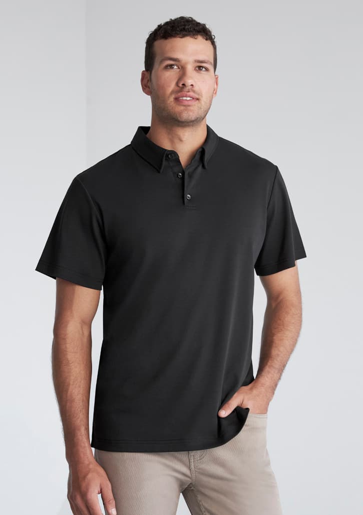 Lotus Mens Short Sleeve Polo