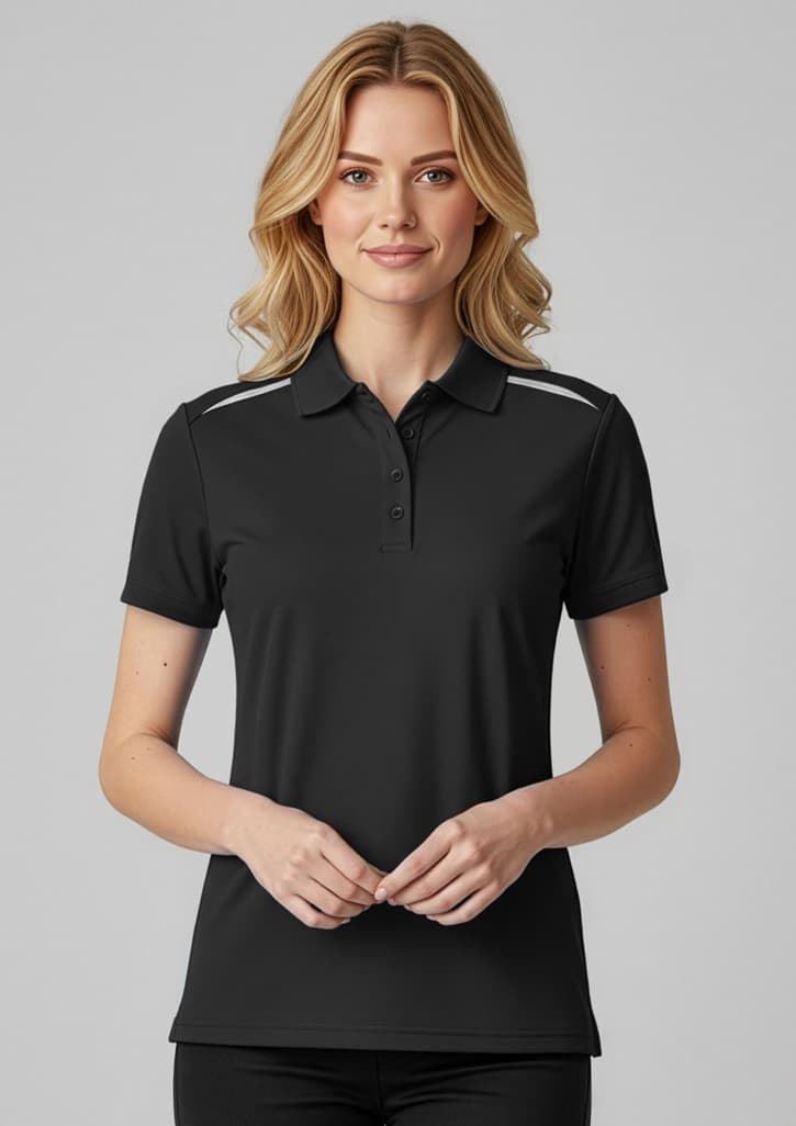 Sonar Womens Short Sleeve Polo