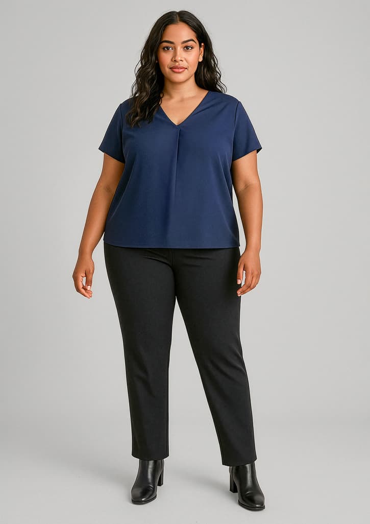 Scuba Ponte Womens Mid-rise Pull-on Pant