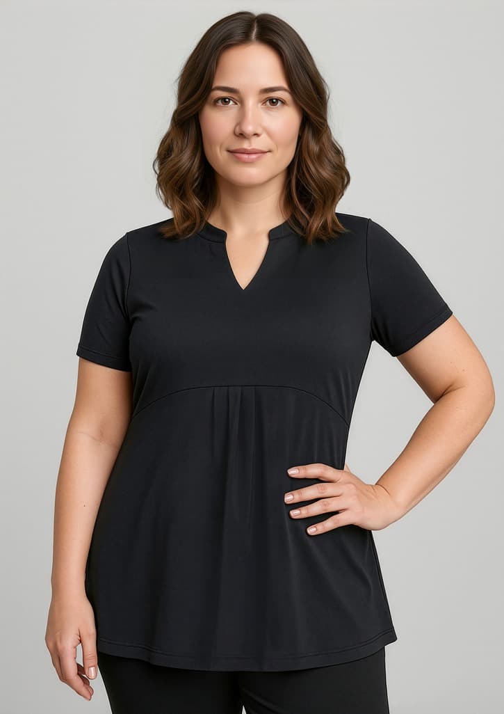 Mali Womens Stretch Tunic T-Top