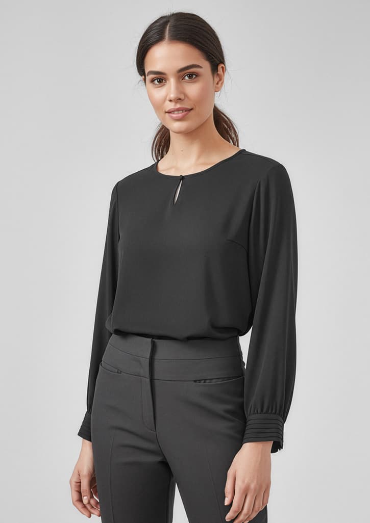 Evelyn Womens Long Sleeve Blouse