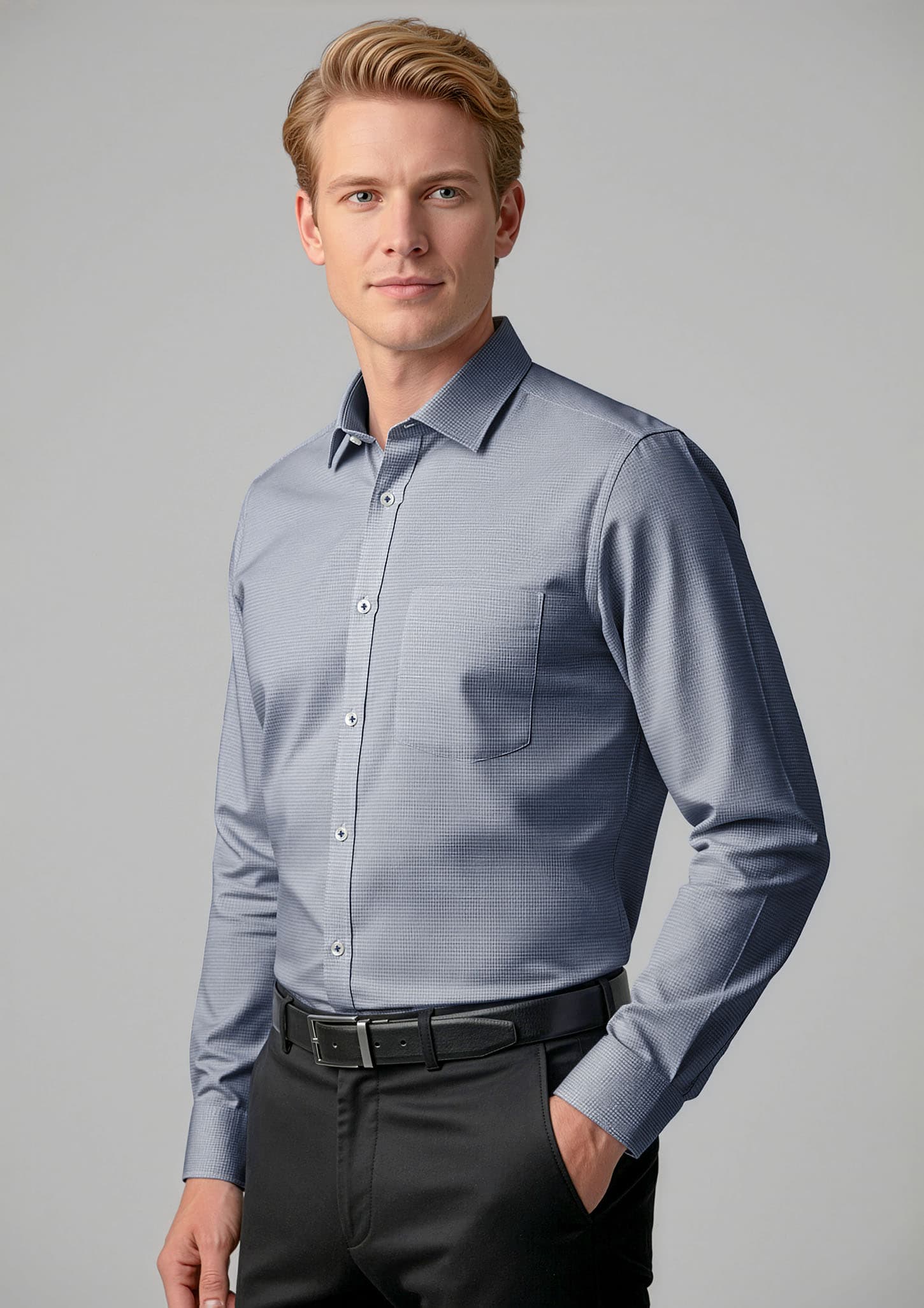 Bristol Mens Classic Long Sleeve Shirt