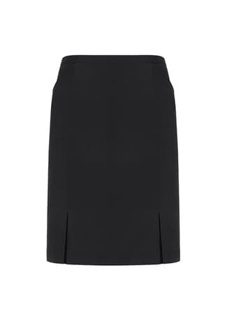 Siena Womens Front Pleat Detail Straight Skirt