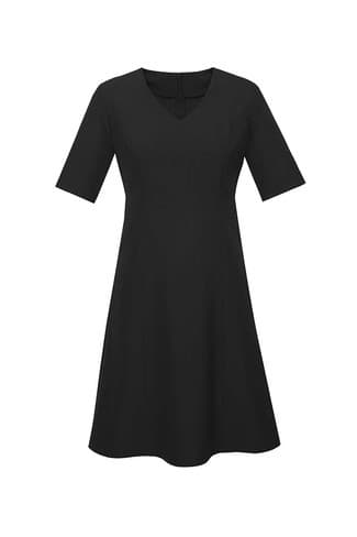 Siena Womens Extended Short Sleeve Dress