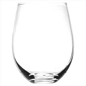 Single Stemless Wine Glass 450ml