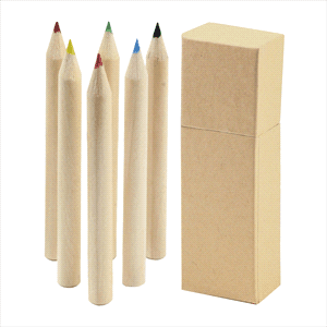 Coloured Pencil Set 6pcs