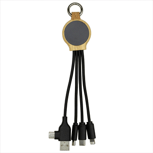 16.5cm Recycled 6-In-1 Charging Cable