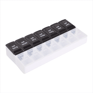 Recycled AM/PM Pill Case