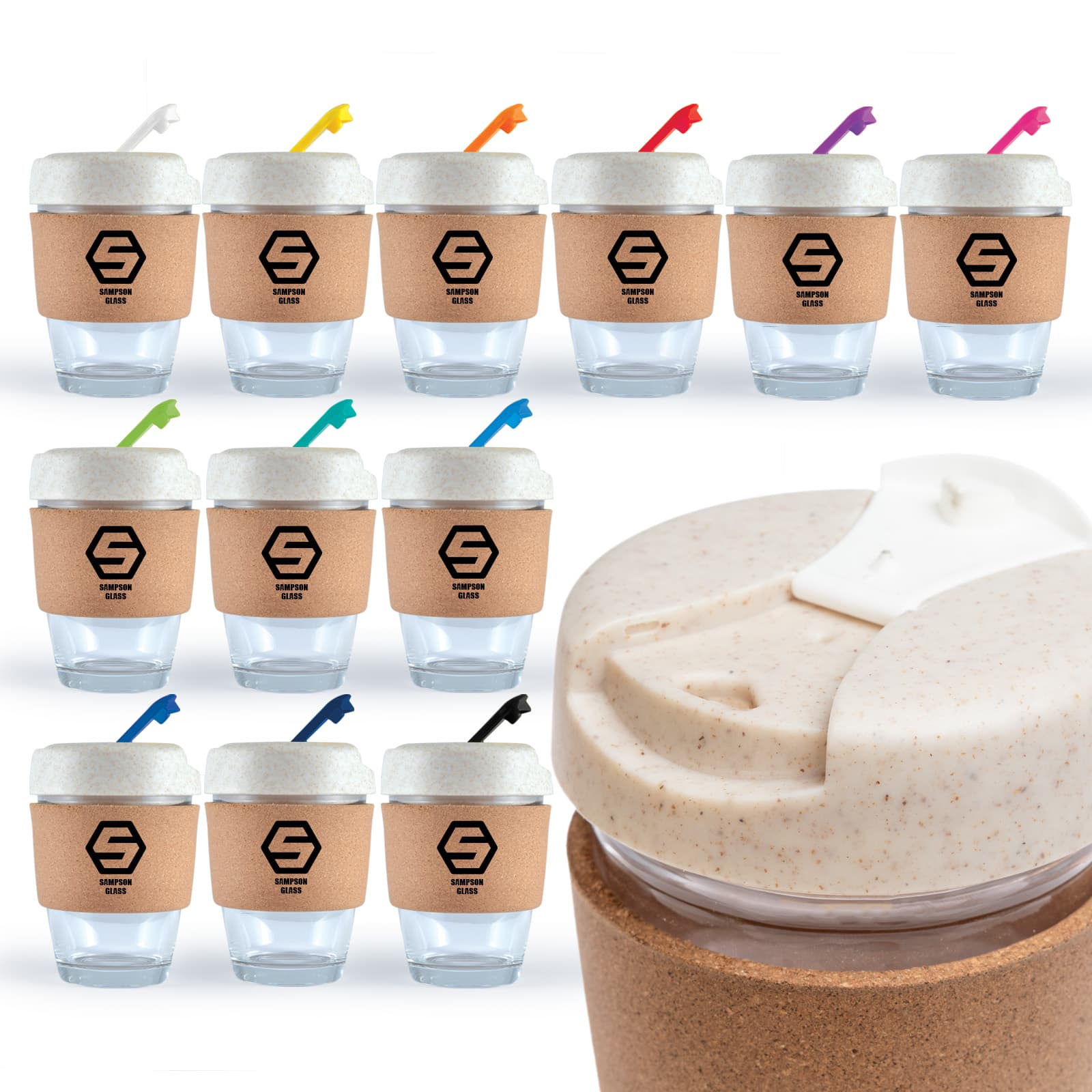 Vienna Eco Coffee Cup /  Cork Band