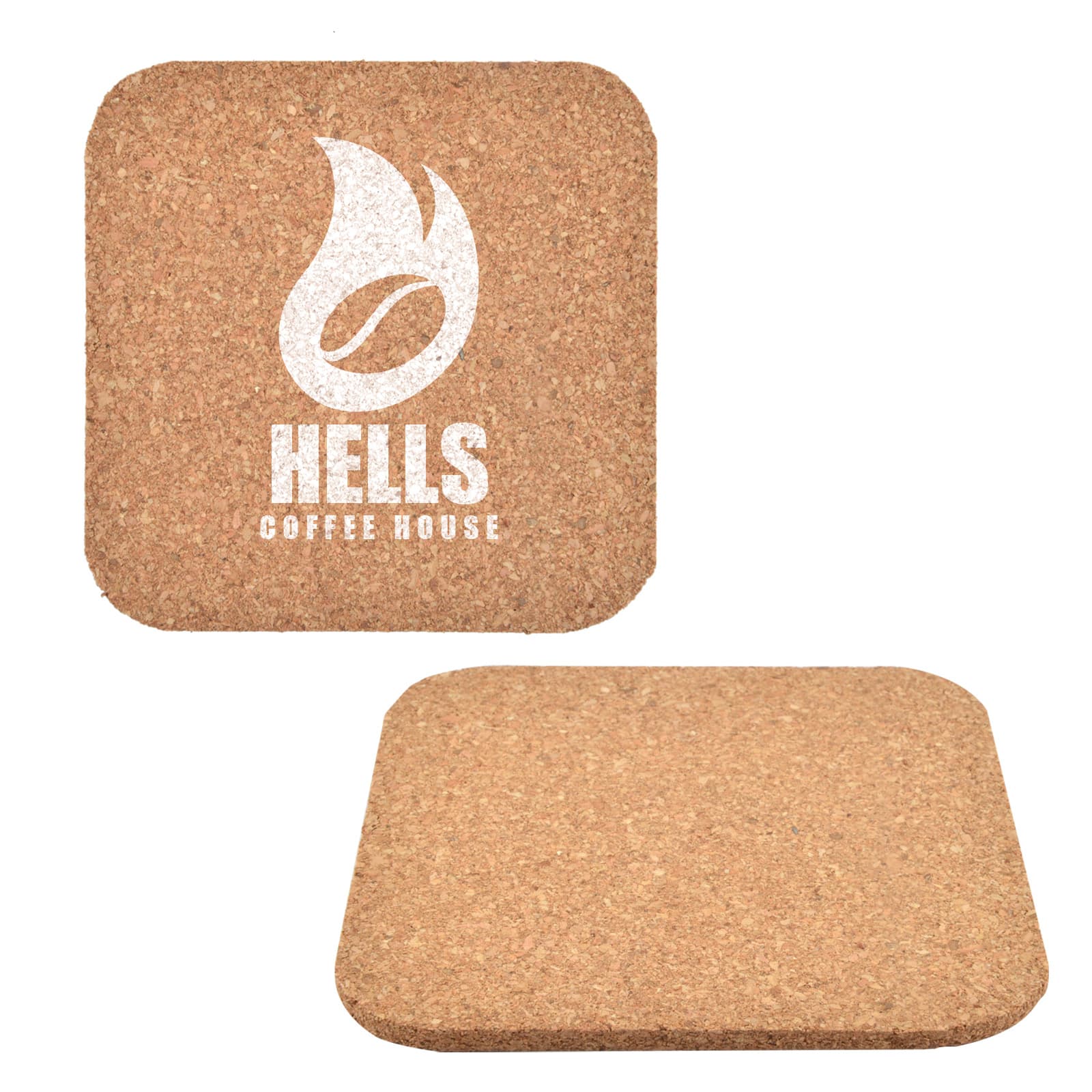 Villa Cork Square Coaster