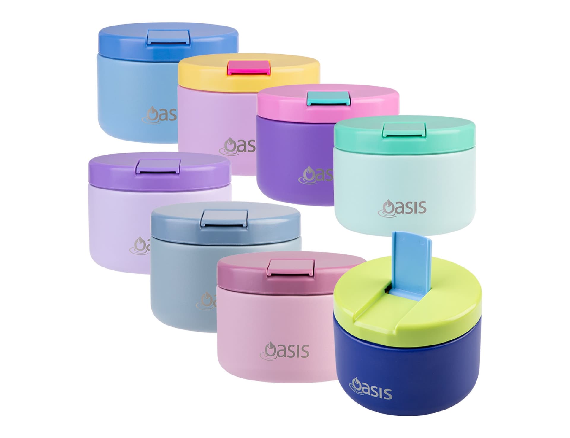 Oasis 300ml Insulated Quick Release Food Flask