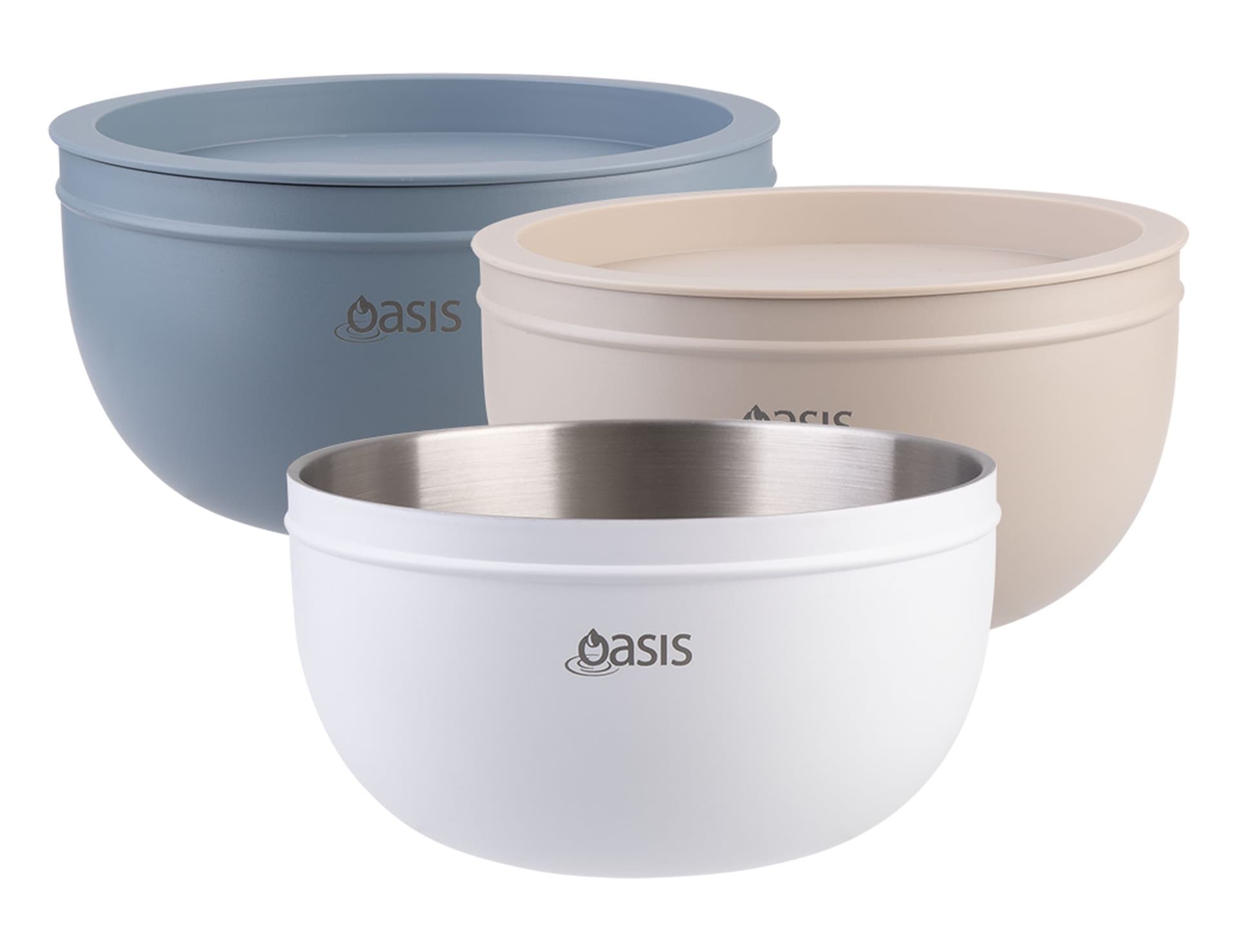 Oasis 2.8L Double Wall Salad Bowl