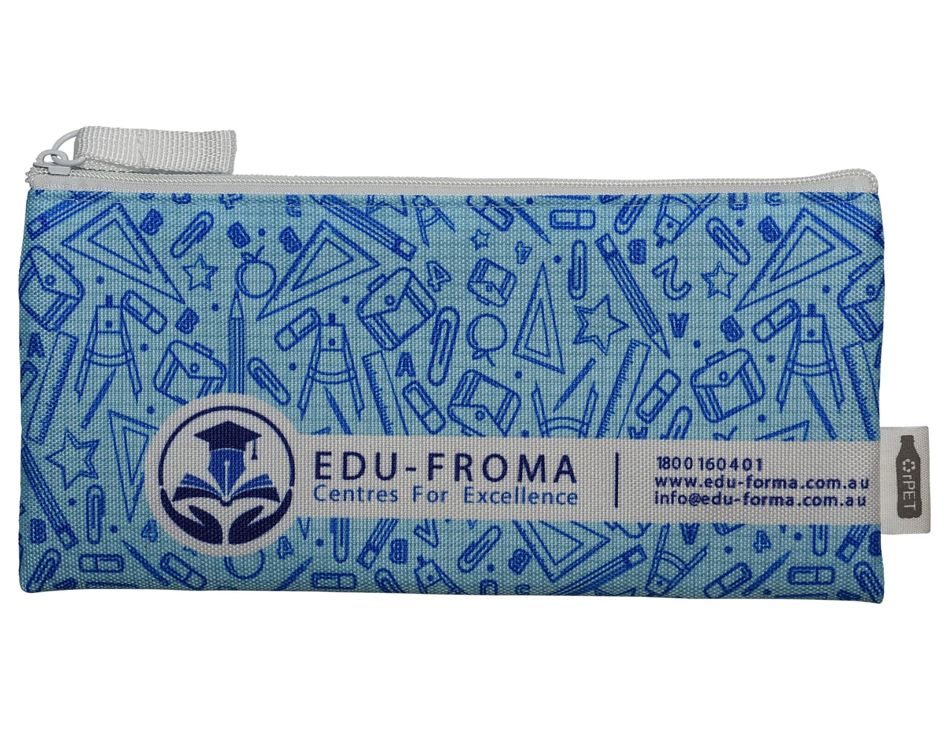 Spectra rPET Pencil Case 10cm x 21cm