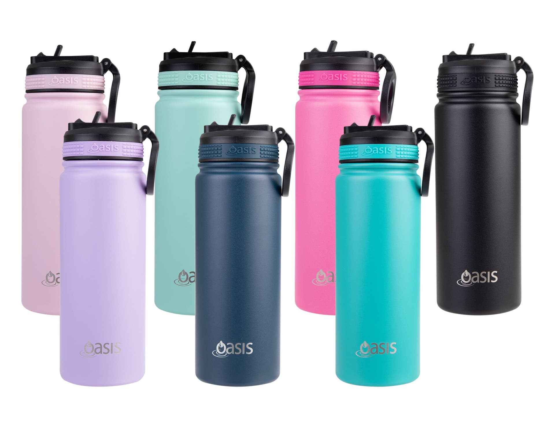 Oasis Challenger 550ml Vacuum Sports Sipper Spout Bottle