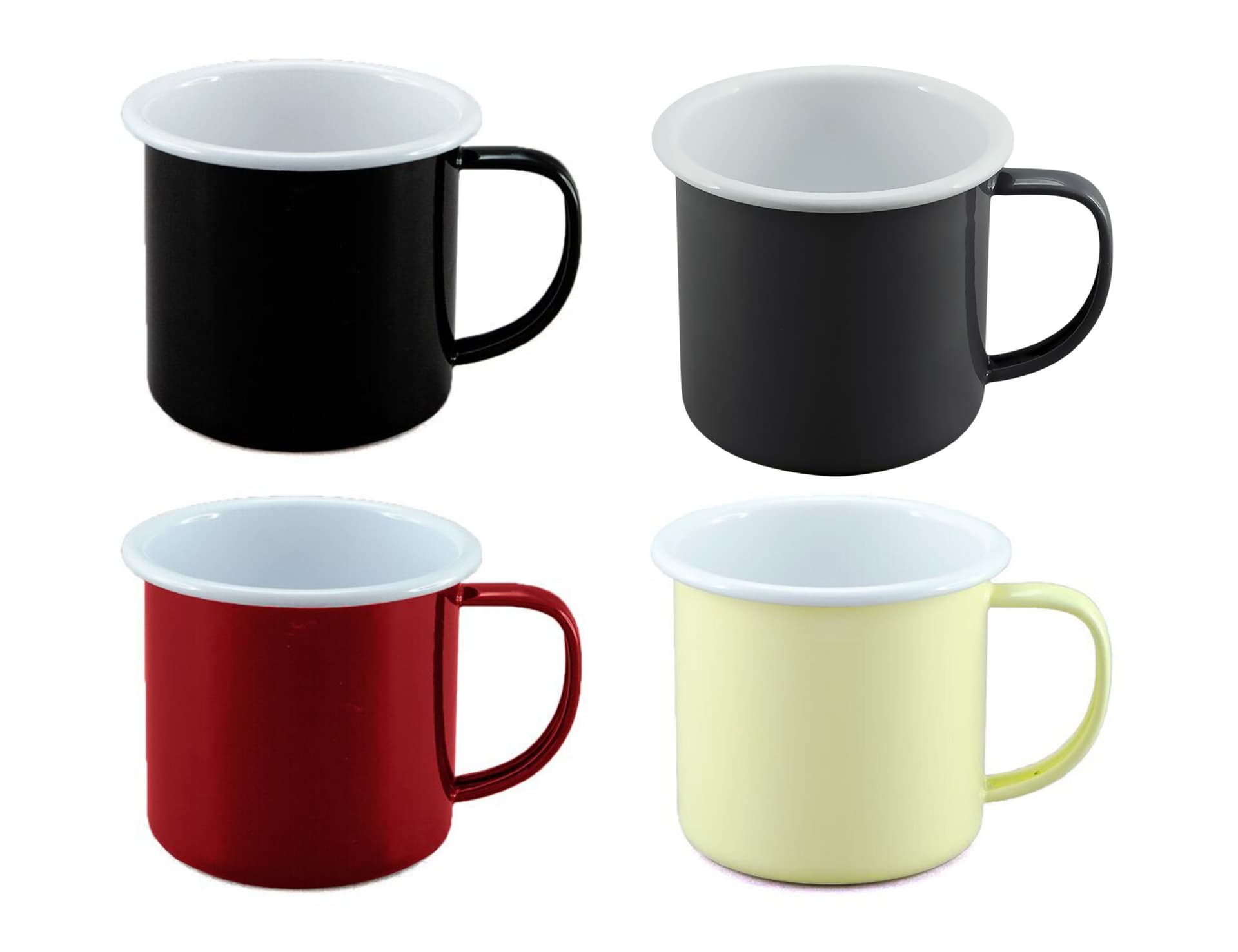 Falcon Enamel 350ml 8cm Two-Tone Mug