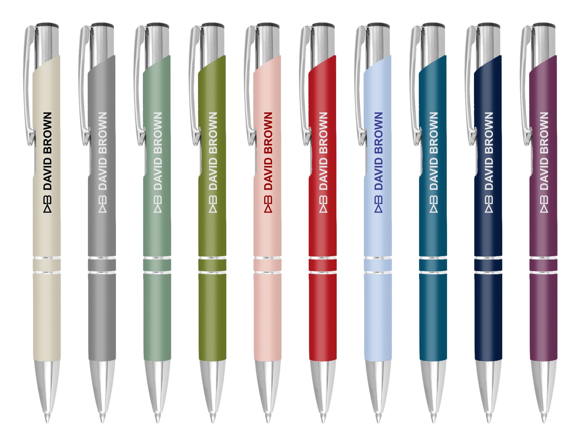 Argento Matt Pen