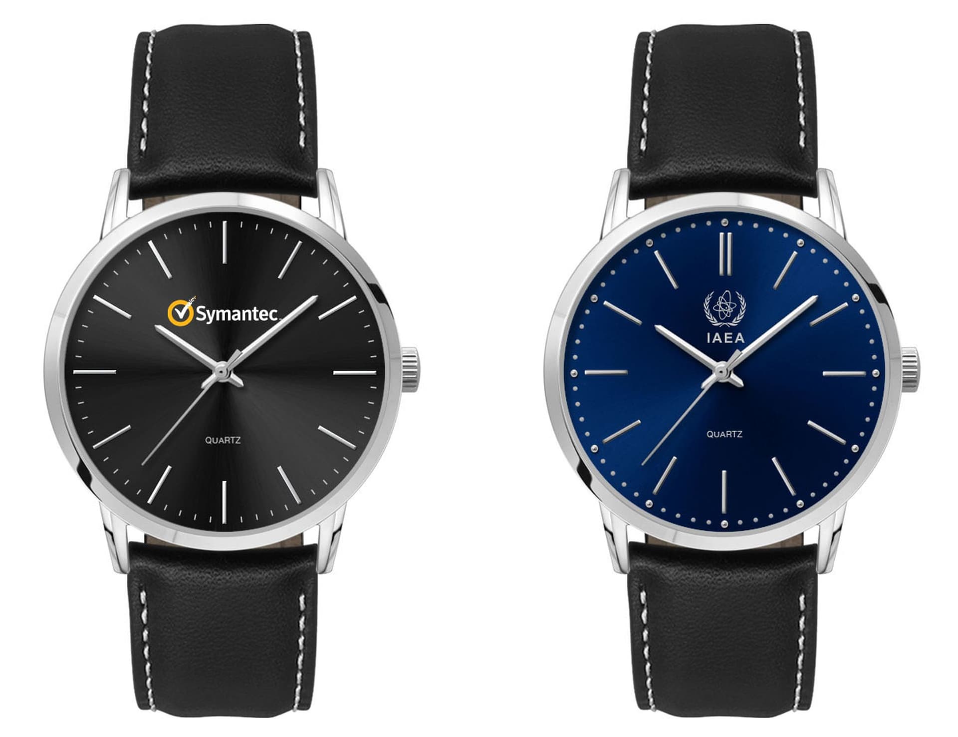 Mens Dress Watch, Leather Strap