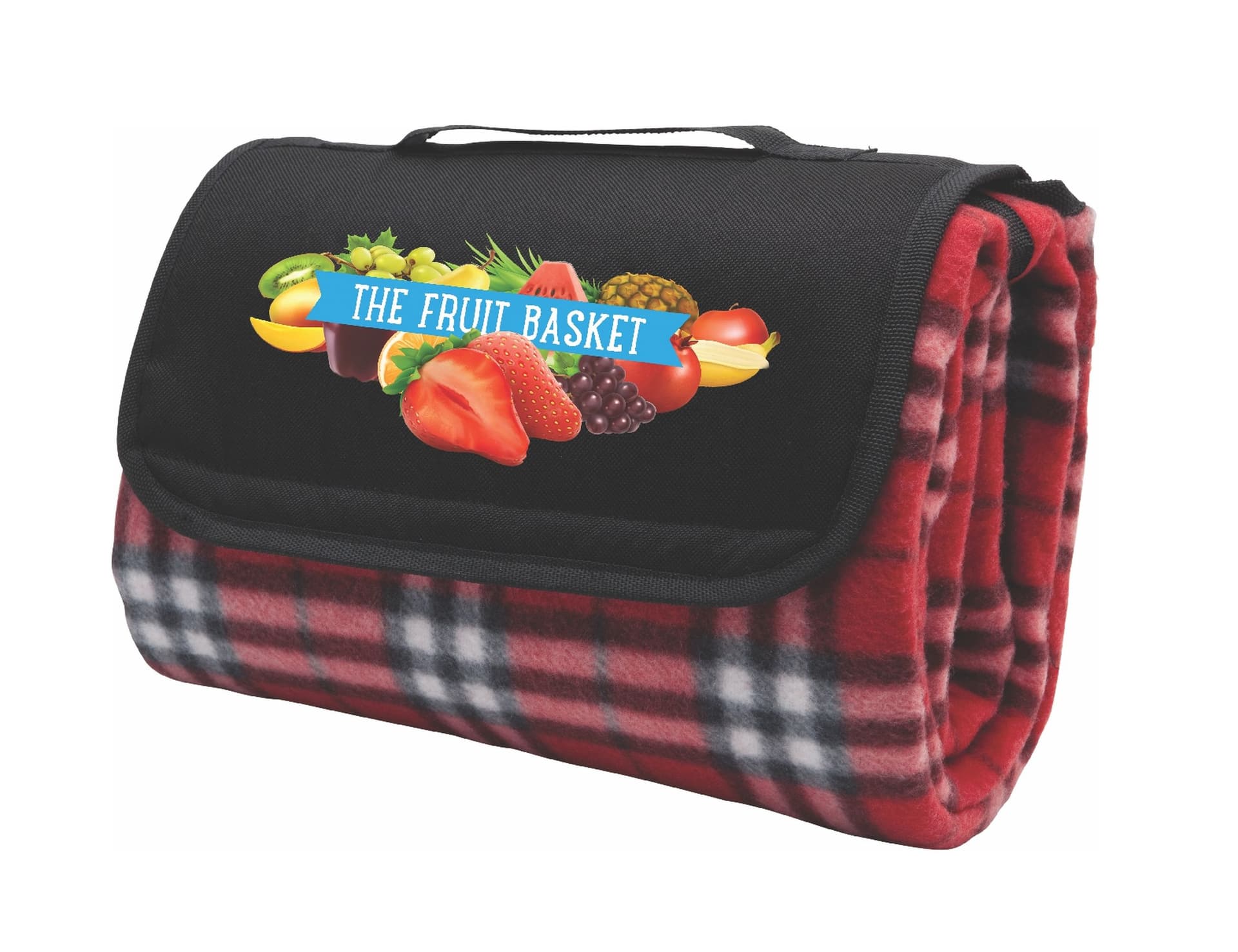 Antigua Picnic Rug, Red Check