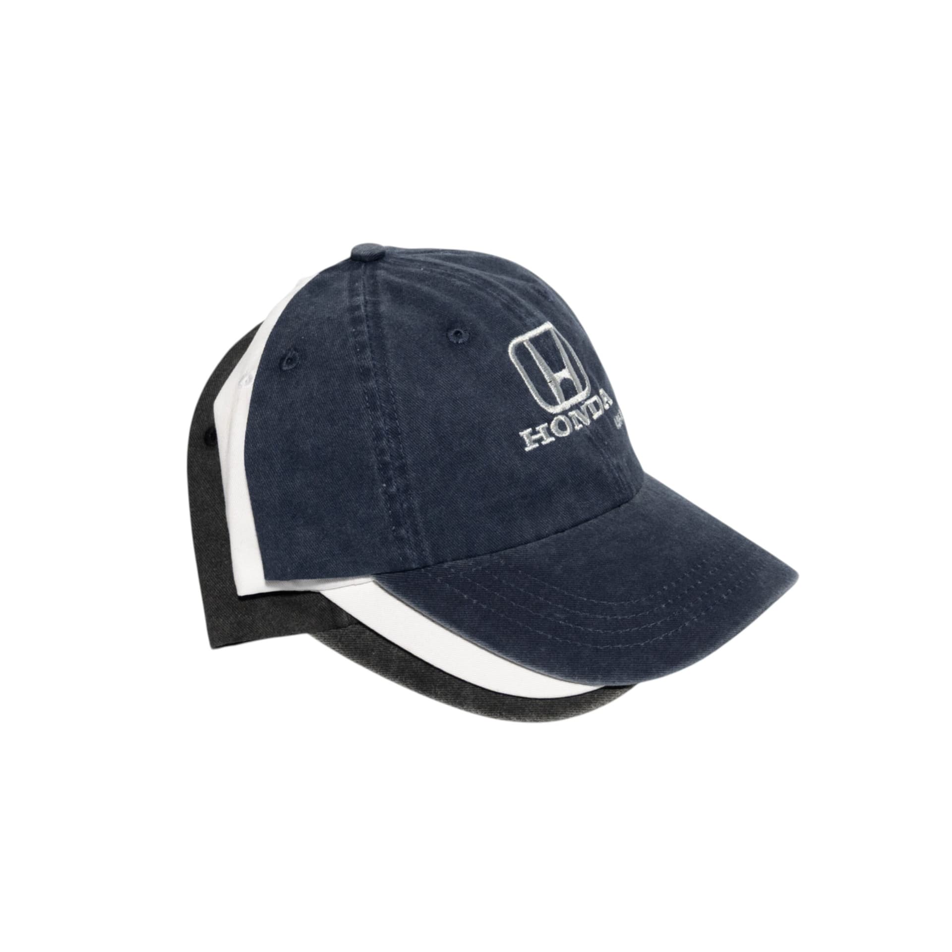 Buckle Strap Denim Cotton Baseball Cap