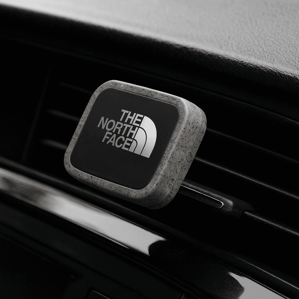Kozo Universal Magnetic Car Vent Mount - ABS - Silver - Rectangle