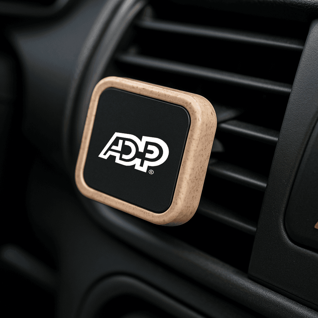 Kozo Universal Magnetic Car Vent Mount - Plant Fibre - Rectangle