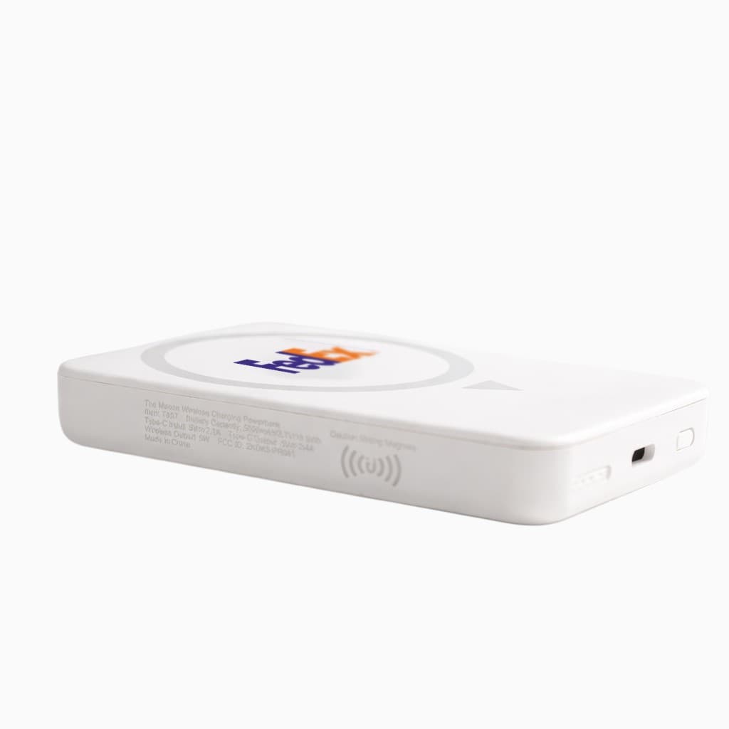The Mason Wireless Charging Powerbank 5000mAh