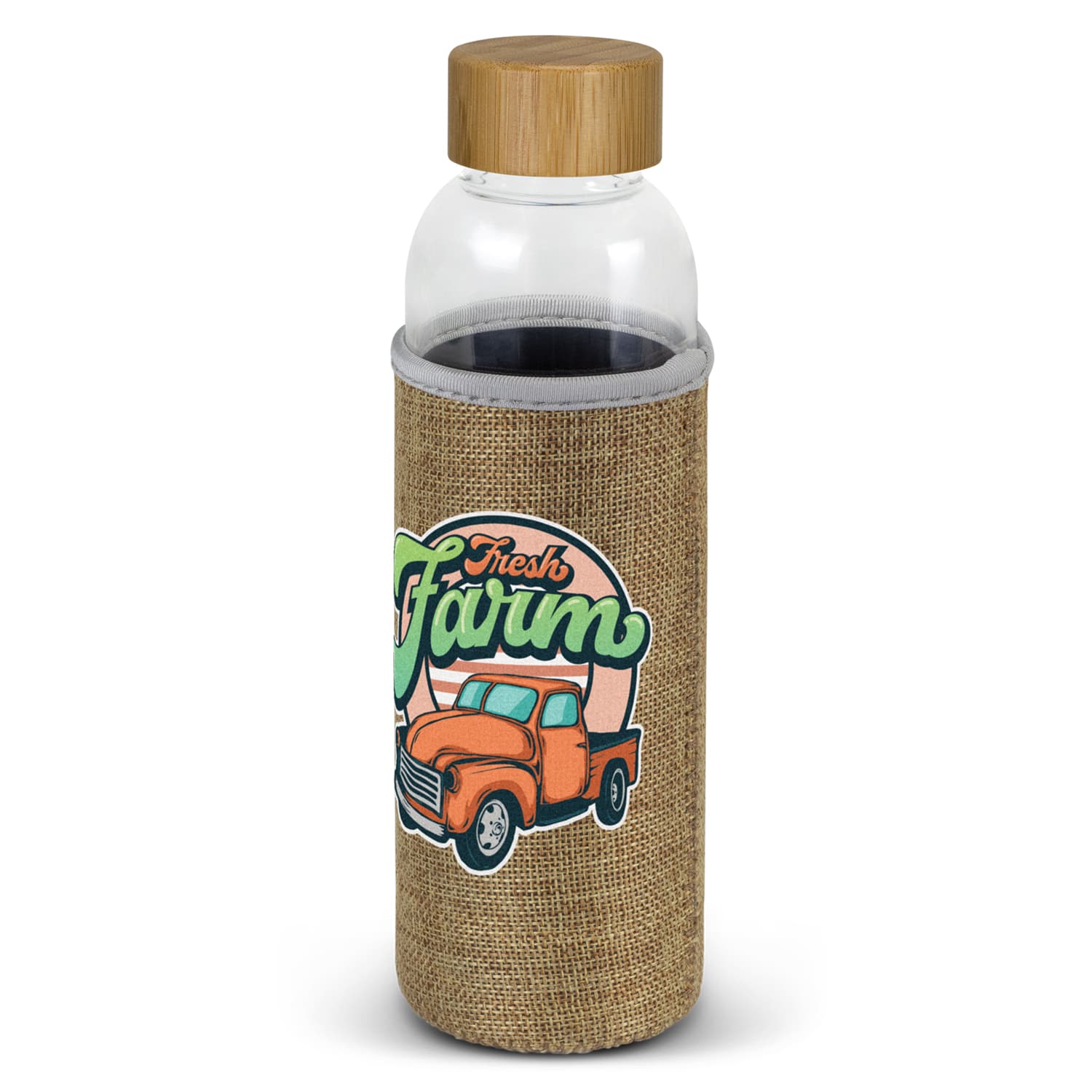 Eden Glass Bottle - Natural Sleeve