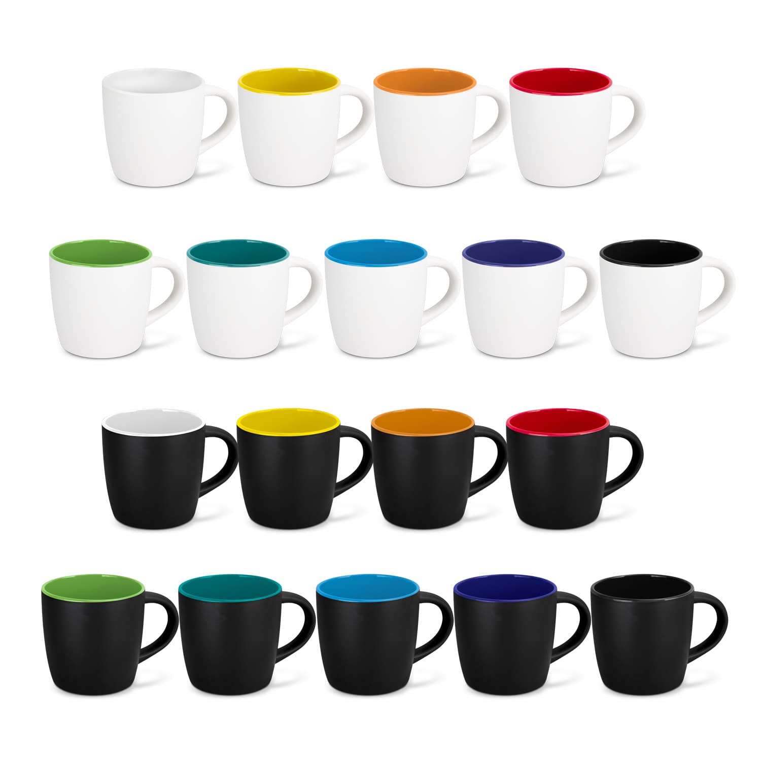 Mocha Coffee Mug - Two-Tone