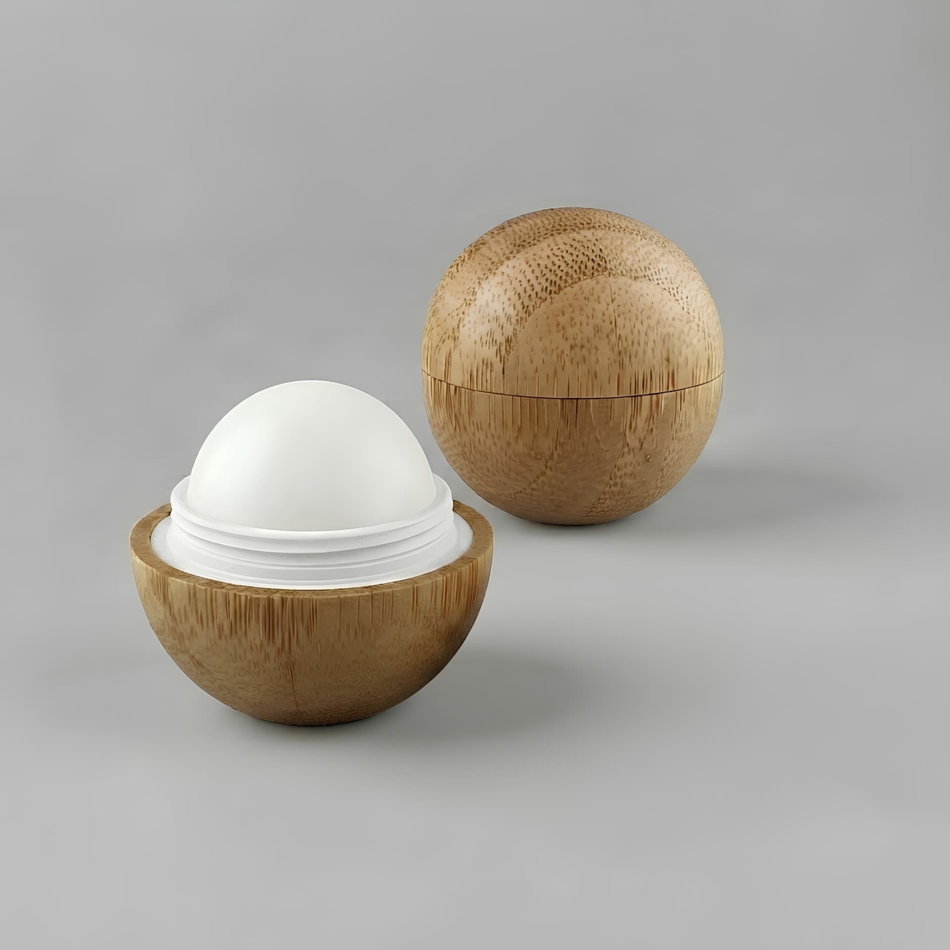 Bamboo Lip Balm Ball