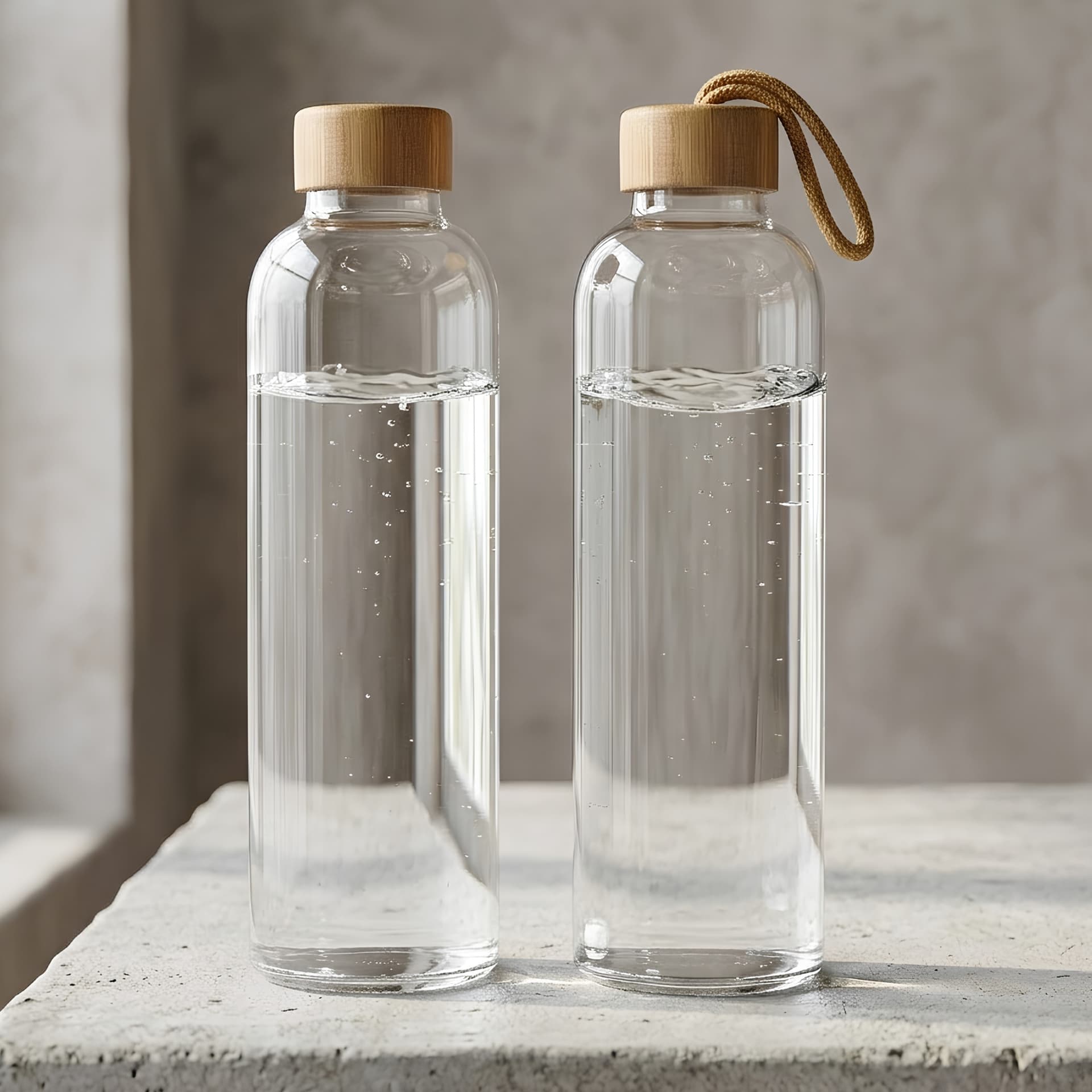 Honya Glass Drink Bottle