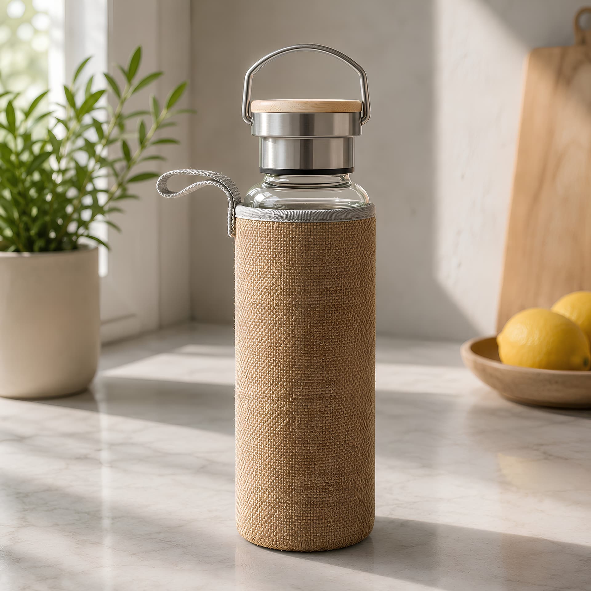 Bento Glass Drink Bottle