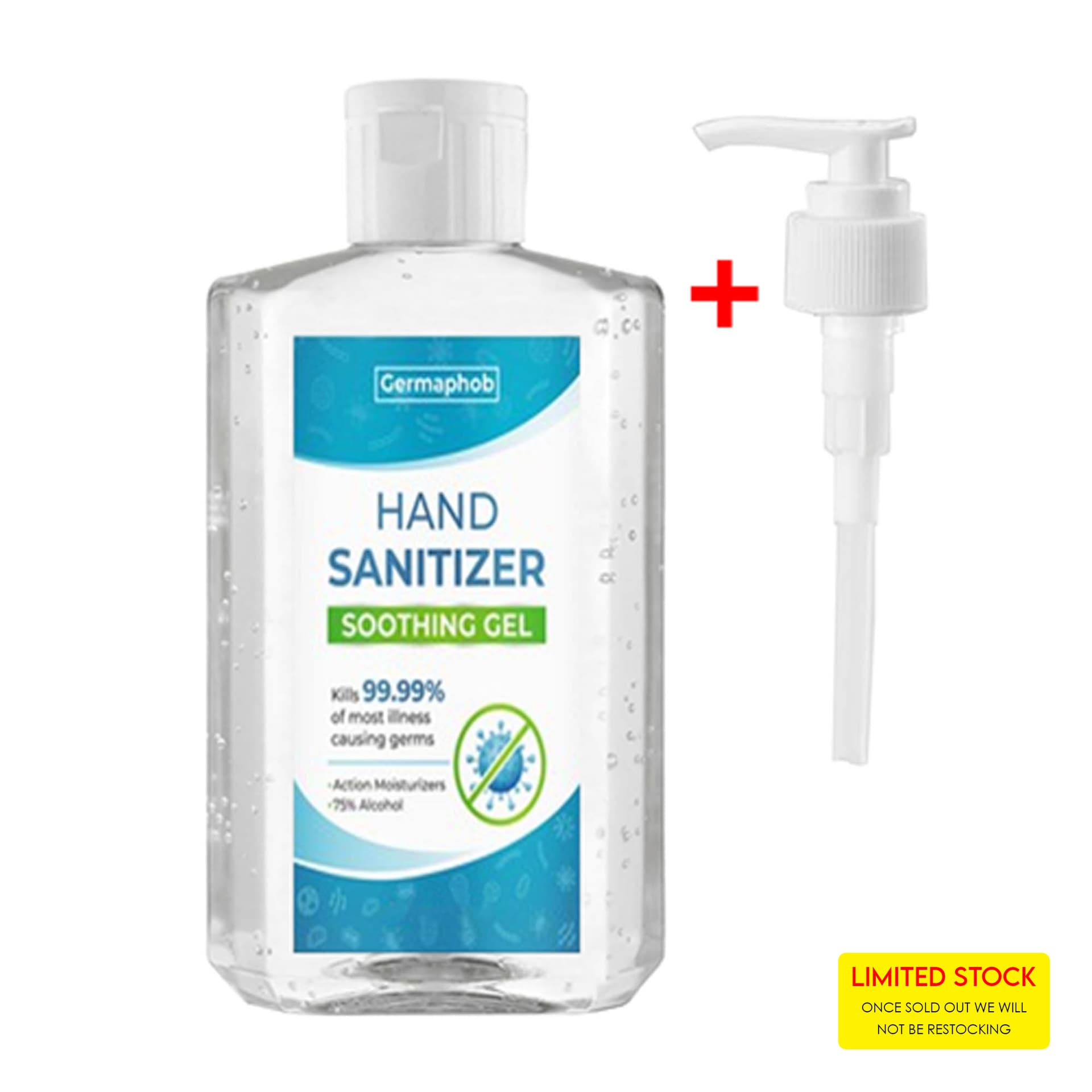 300ml Hand Sanitiser Gel 75% Alcohol