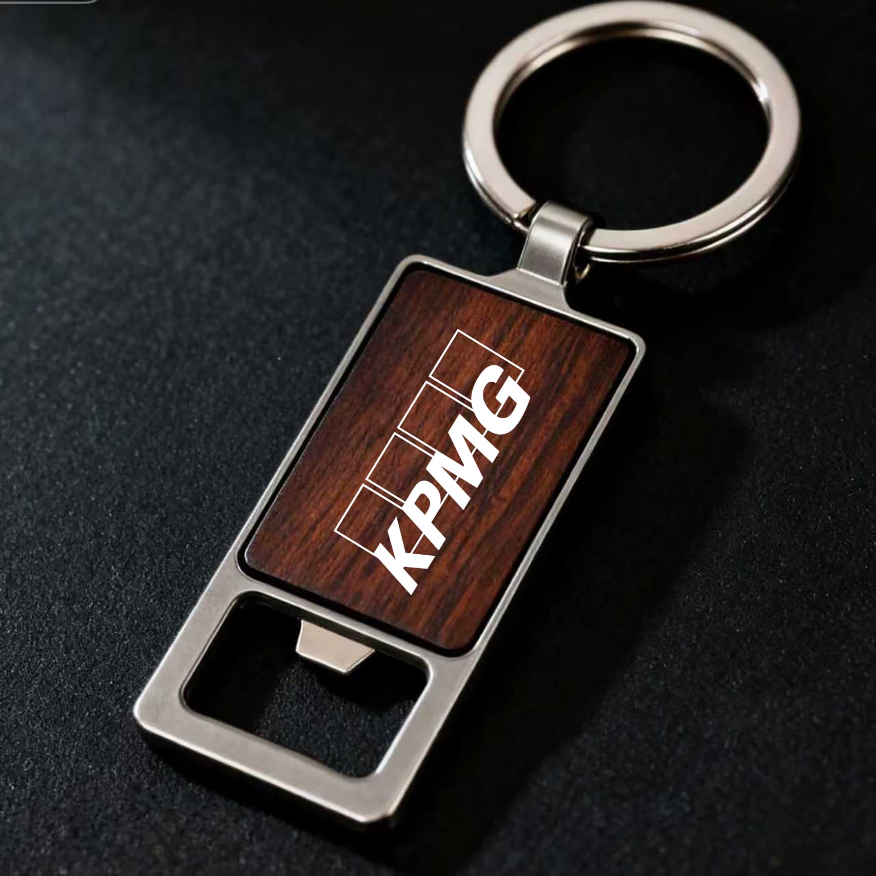 Autumn Wood Bottle Opener – Square