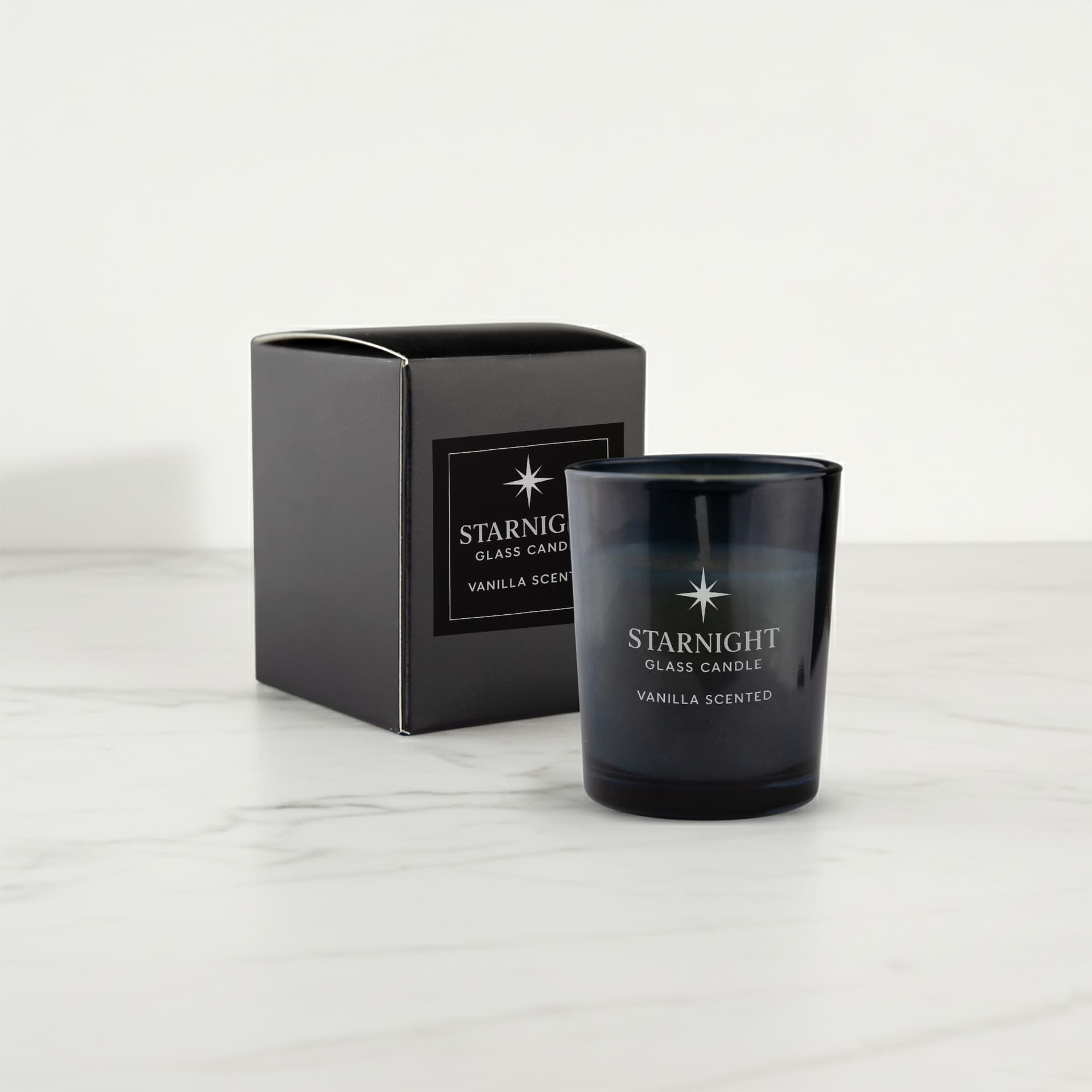 StarNight Glass Candle