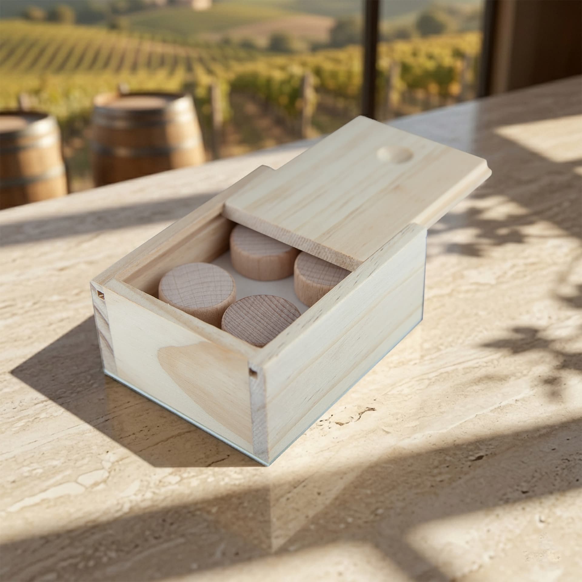 Classical Wood Wine Stopper