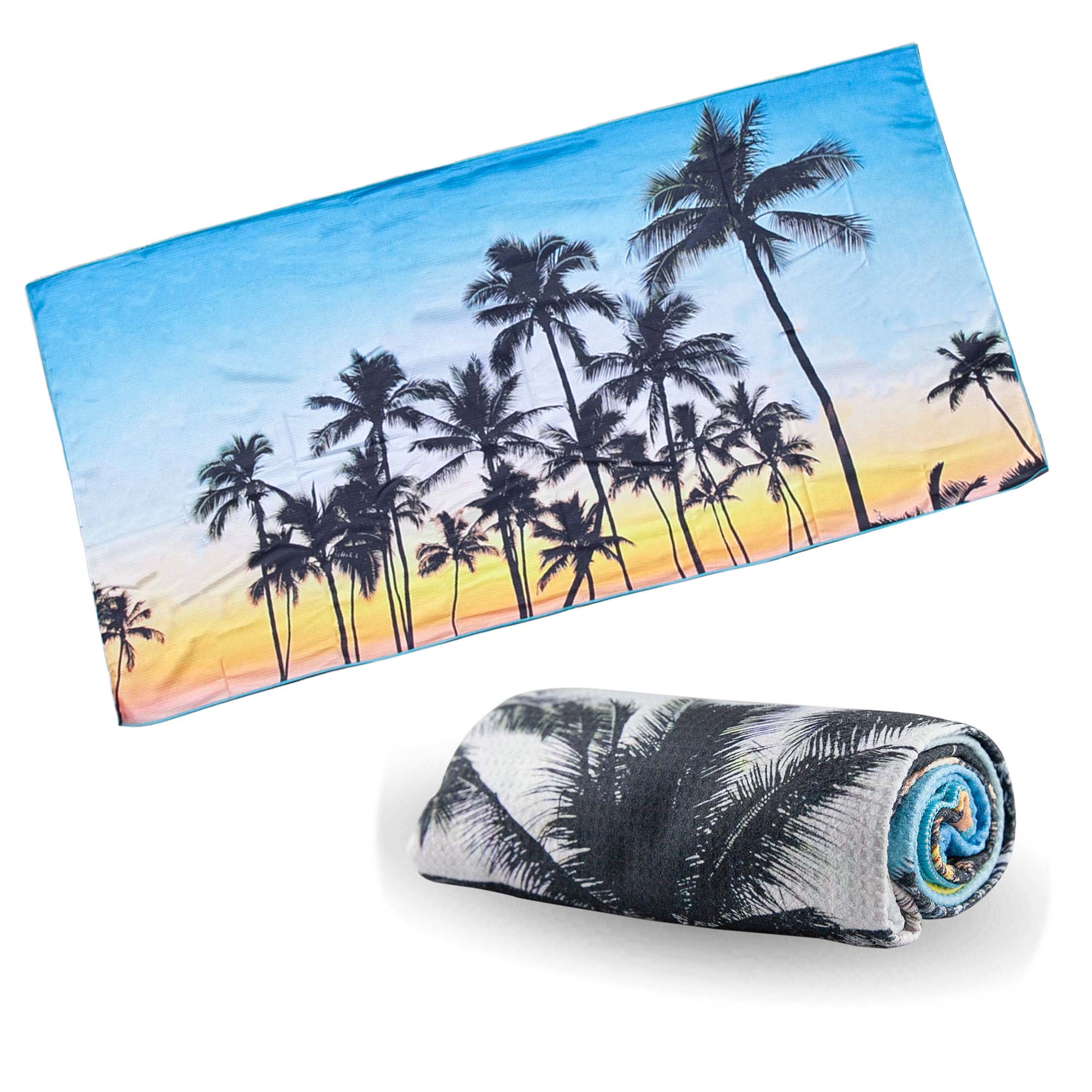 400G Waffle Fabric Sand Free Beach Towel